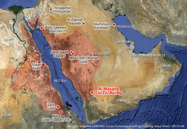 Saudi Map